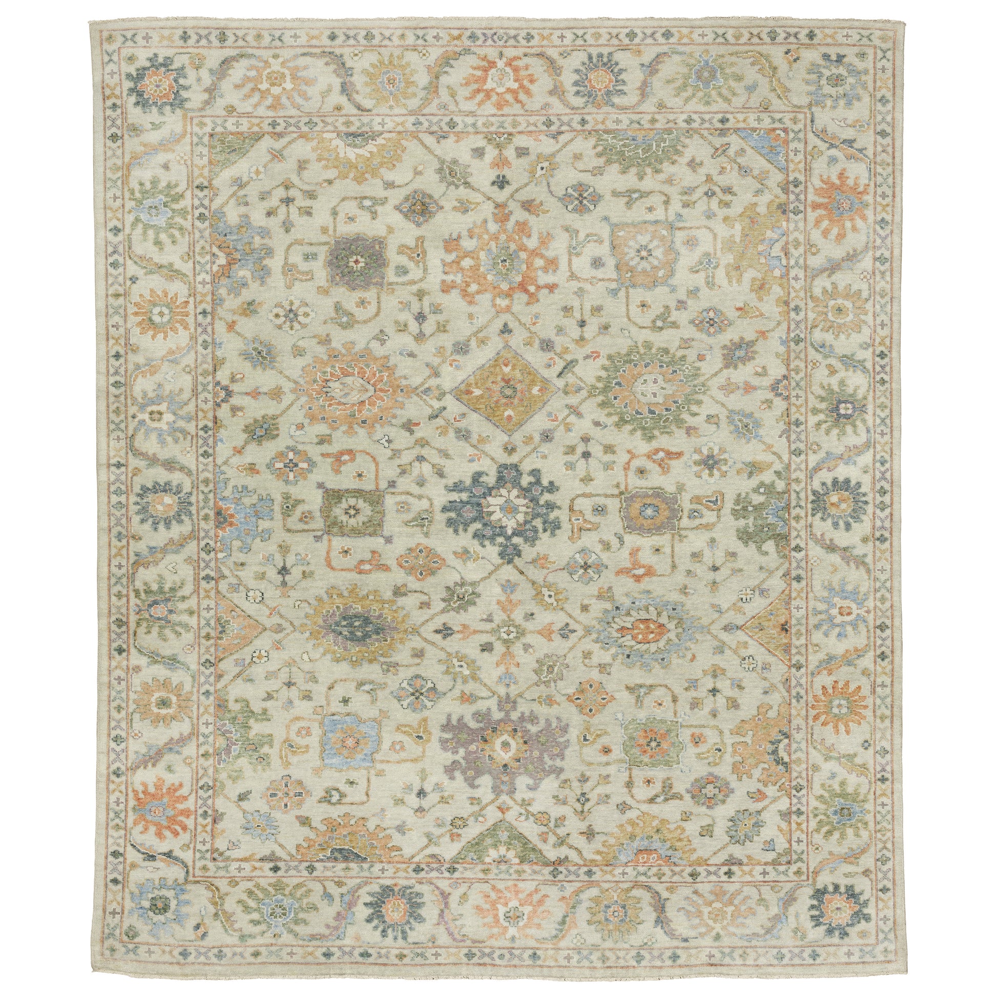 Palace 10308 Beige Floral Rug