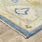 Palace 10311 Blue Oriental Rug
