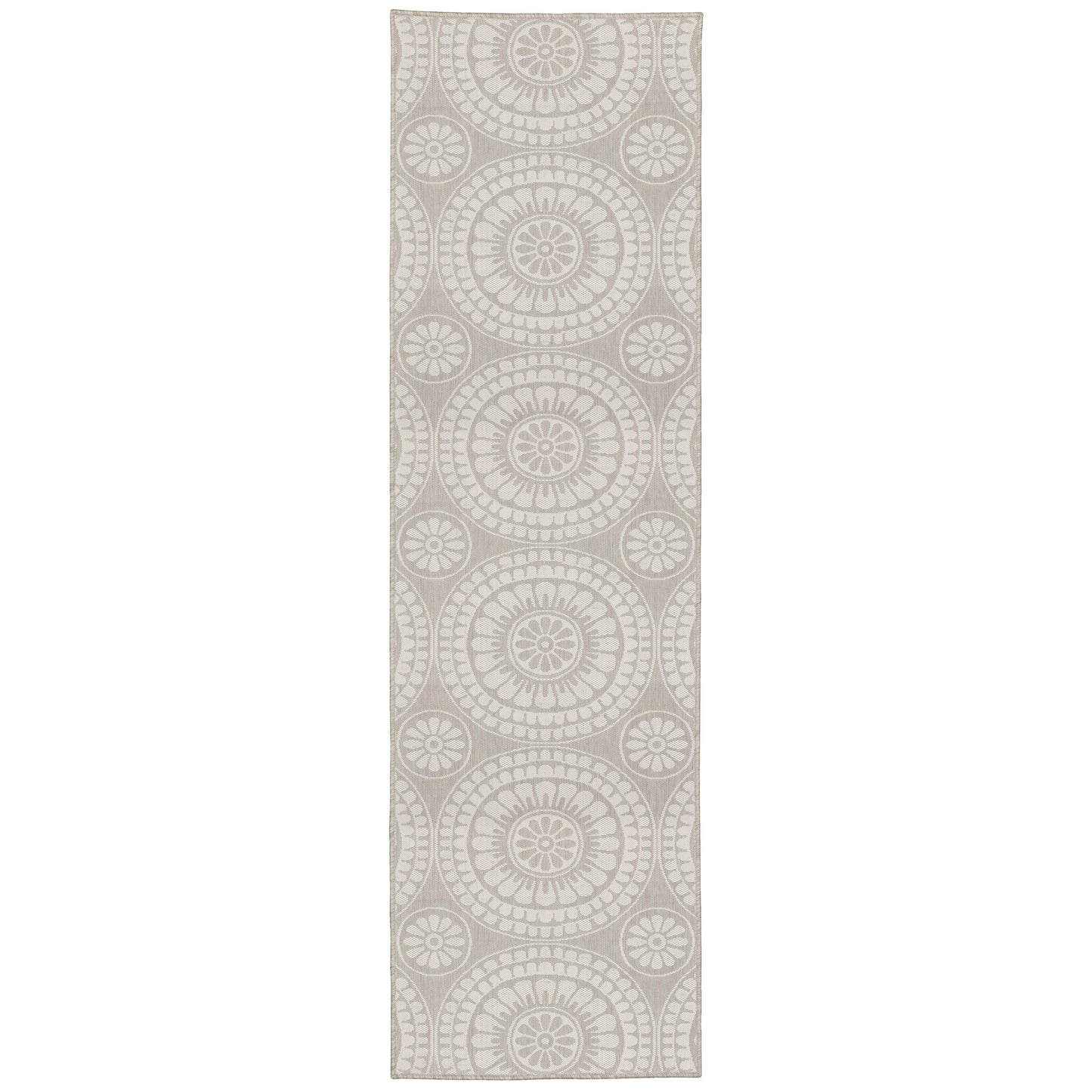 Portofino 1832H Grey Circles Rug