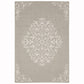 Portofino 6649W Grey Medallion Rug