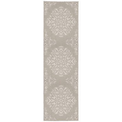 Portofino 6649W Grey Medallion Rug