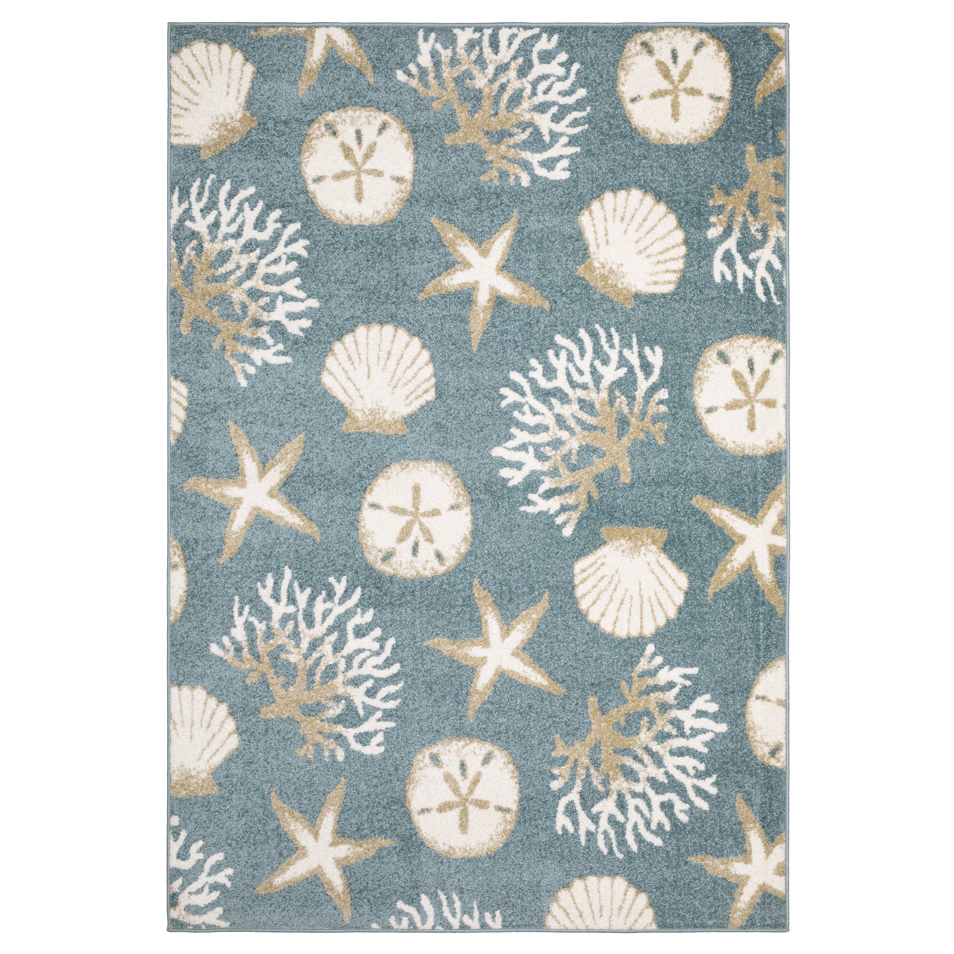 Quinn QUI01 Blue Novelty Rug