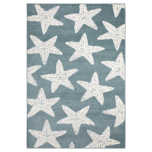 Quinn QUI02 Blue Novelty Rug
