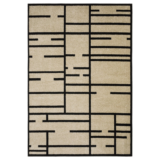Quinn QUI03 Beige Geometric Rug