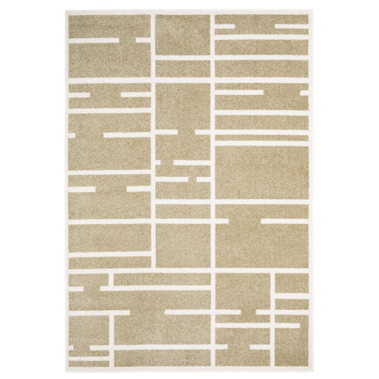 Quinn QUI04 Beige Geometric Rug