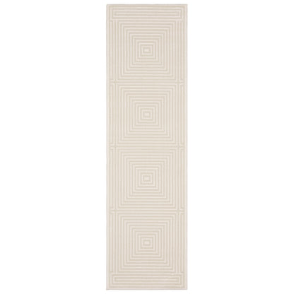 Raylan RAY04 Ivory Geometric Rug