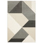 Raylan RAY07 Ivory Geometric Rug