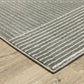 Raylan RAY08 Grey Geometric Rug