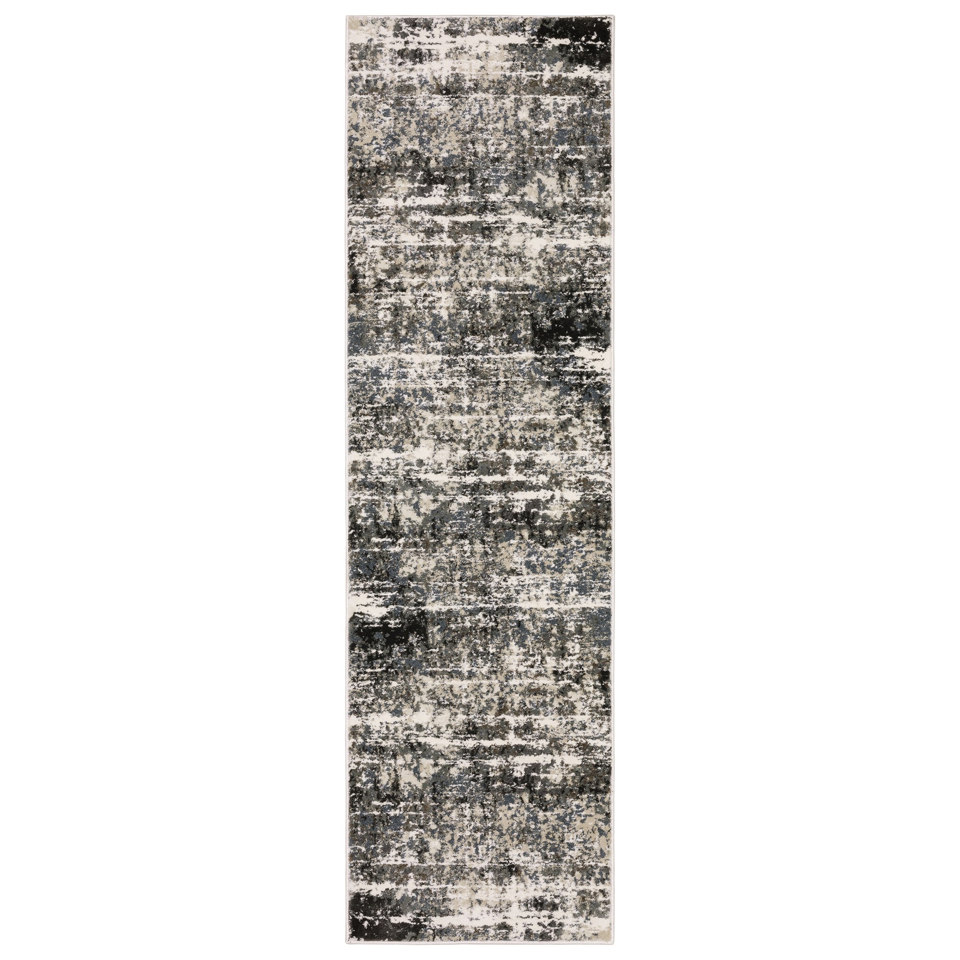 Raylan RAY10 Ivory Abstract Rug