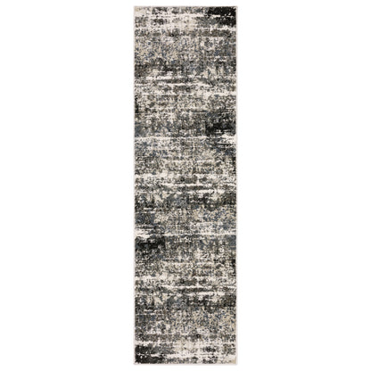 Raylan RAY10 Ivory Abstract Rug