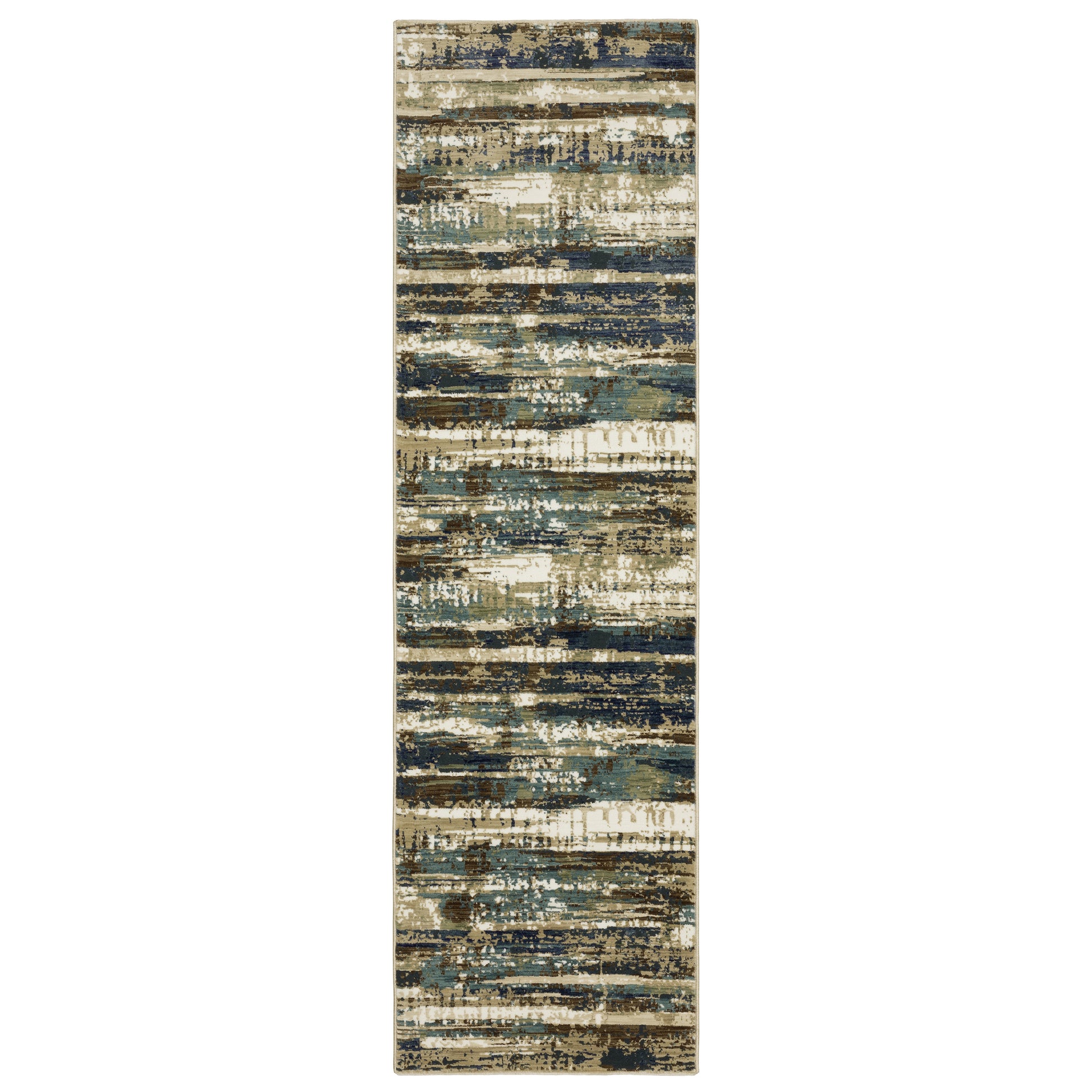 Reed RE02A Beige Stripe Rug