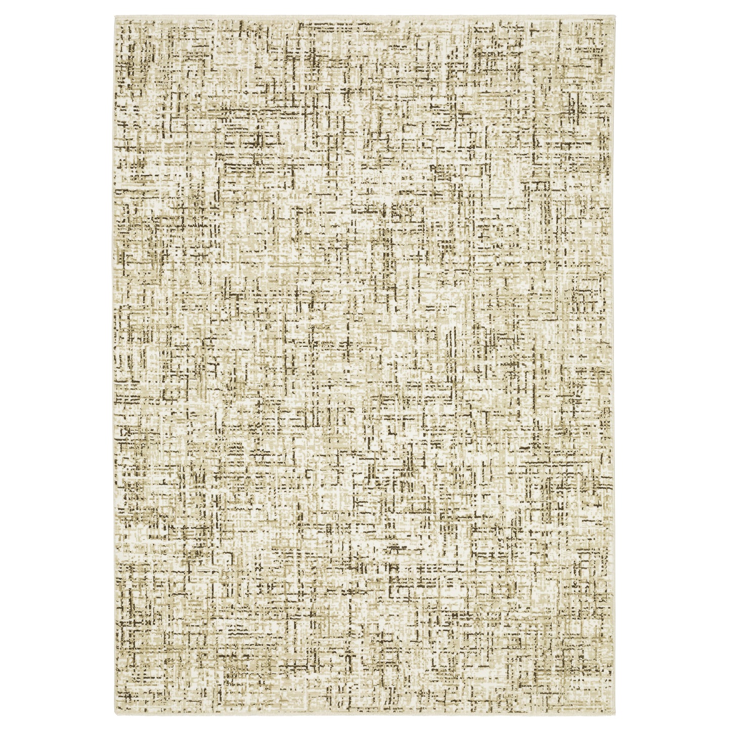 Reed RE03A Ivory Distressed Rug