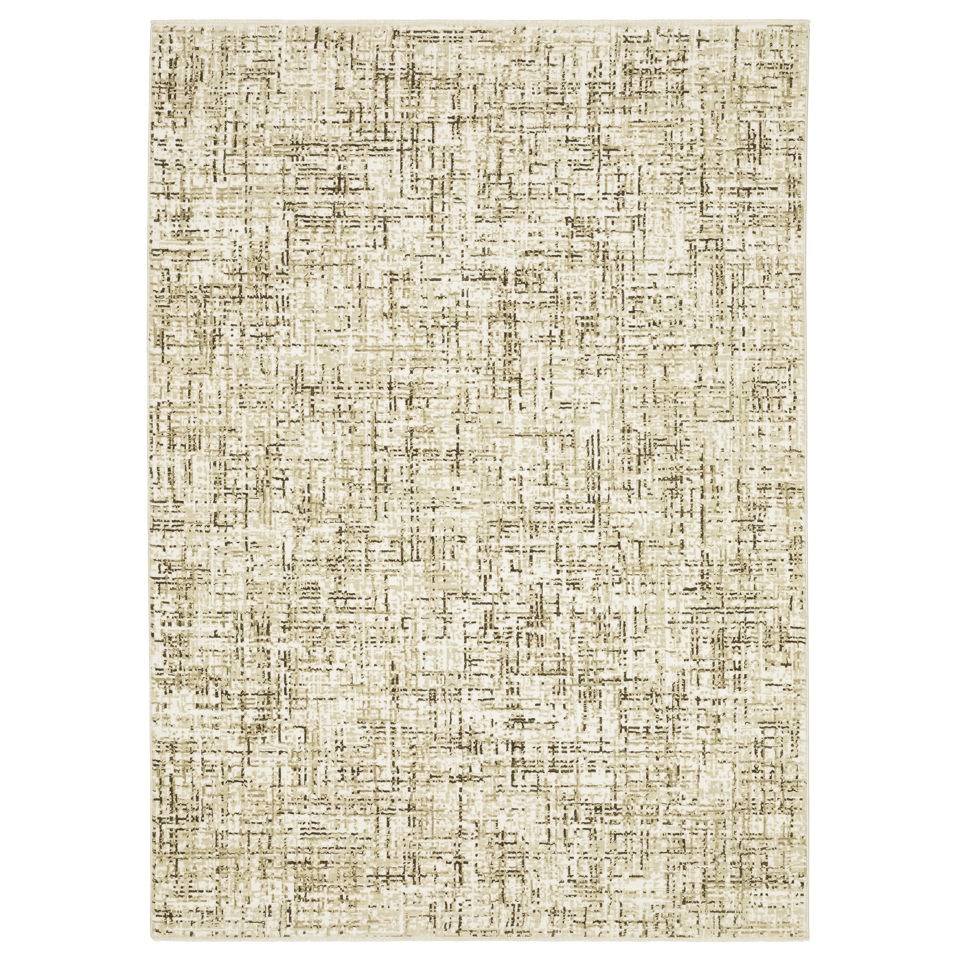 Reed RE03A Ivory Distressed Rug