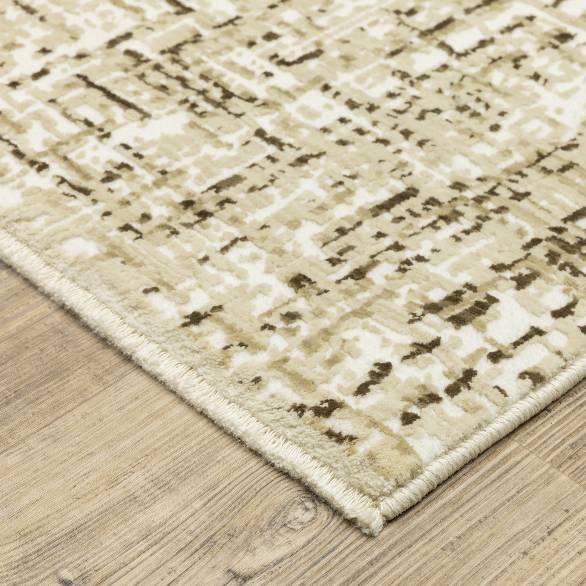 Reed RE03A Ivory Distressed Rug