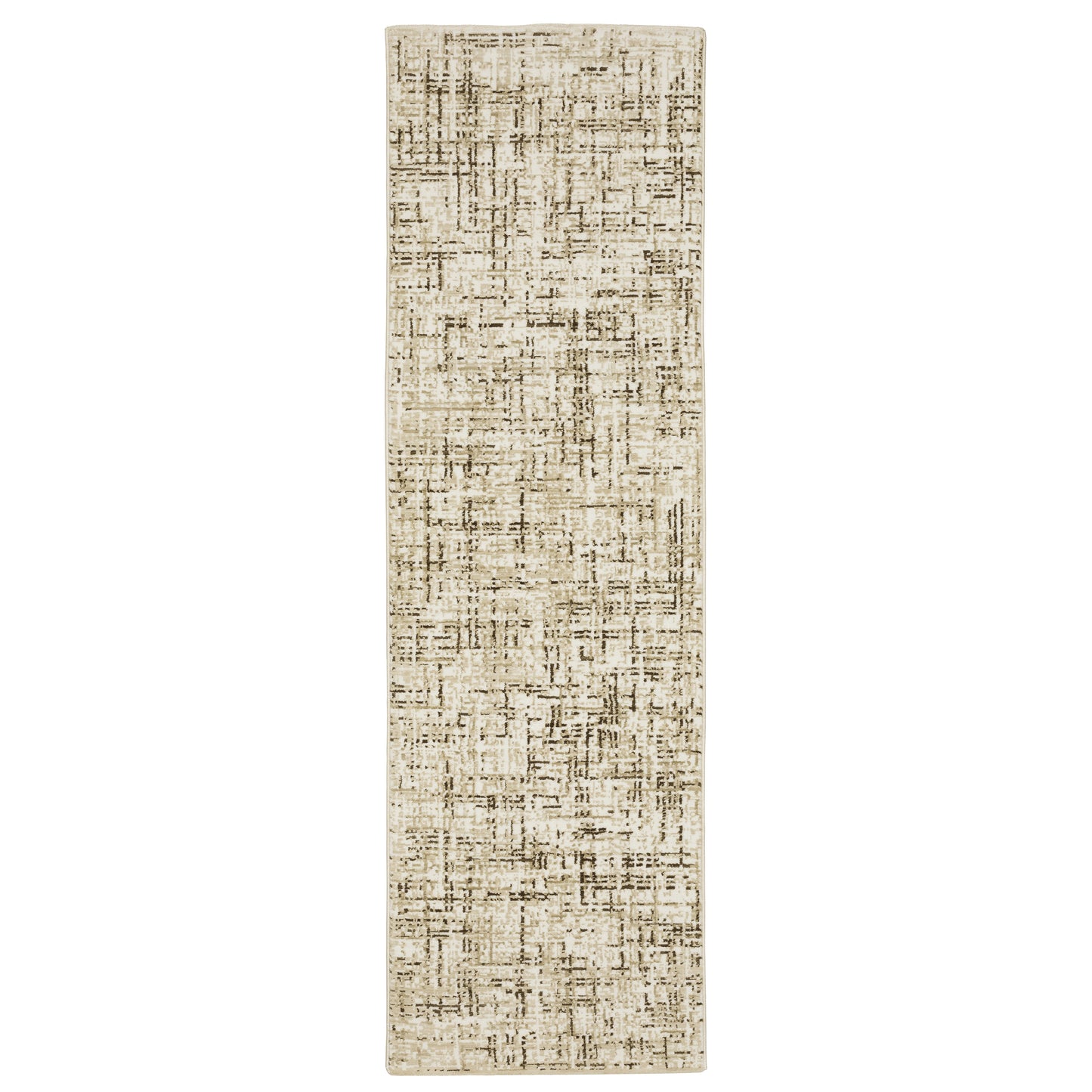 Reed RE03A Ivory Distressed Rug