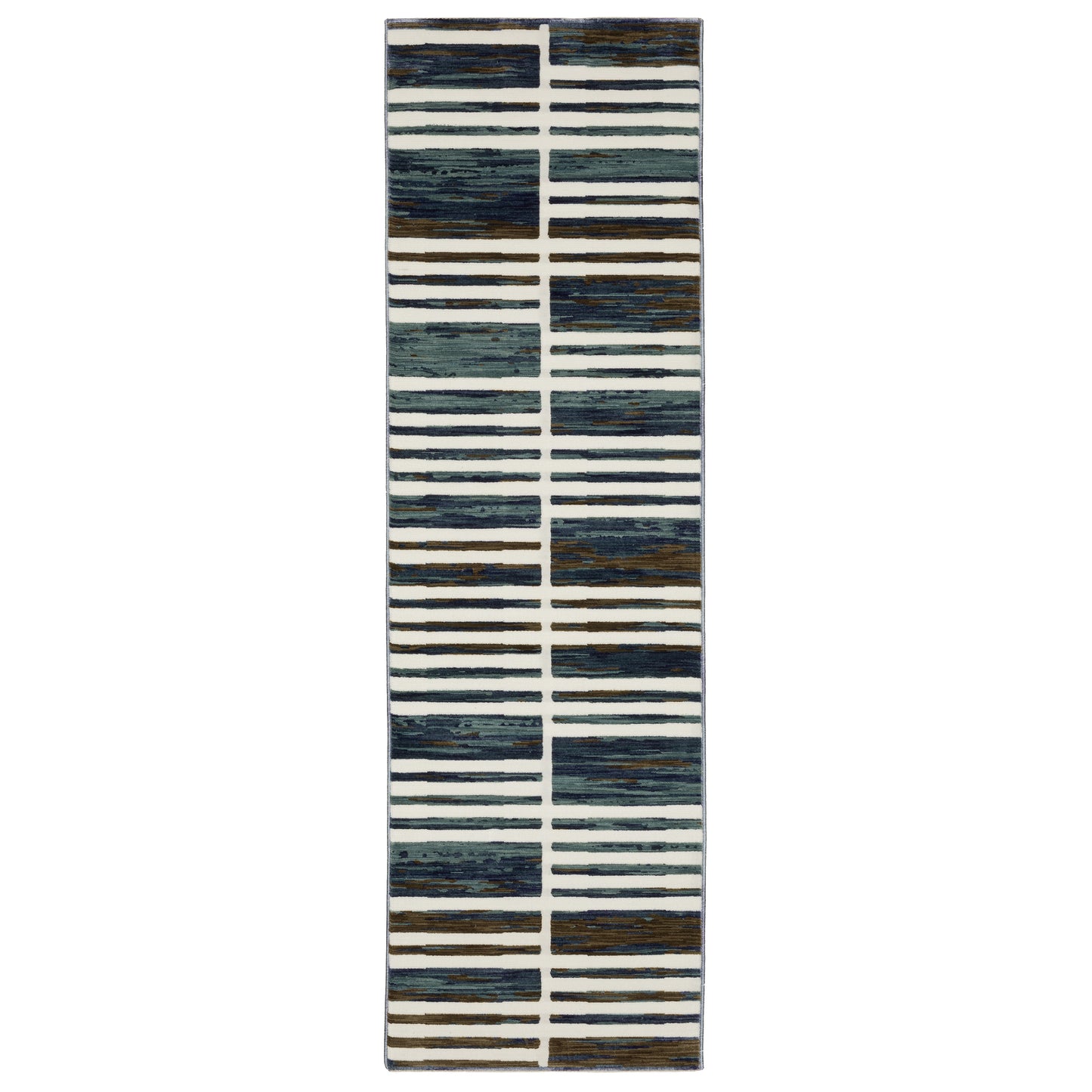 Reed RE05A Ivory Stripe Rug