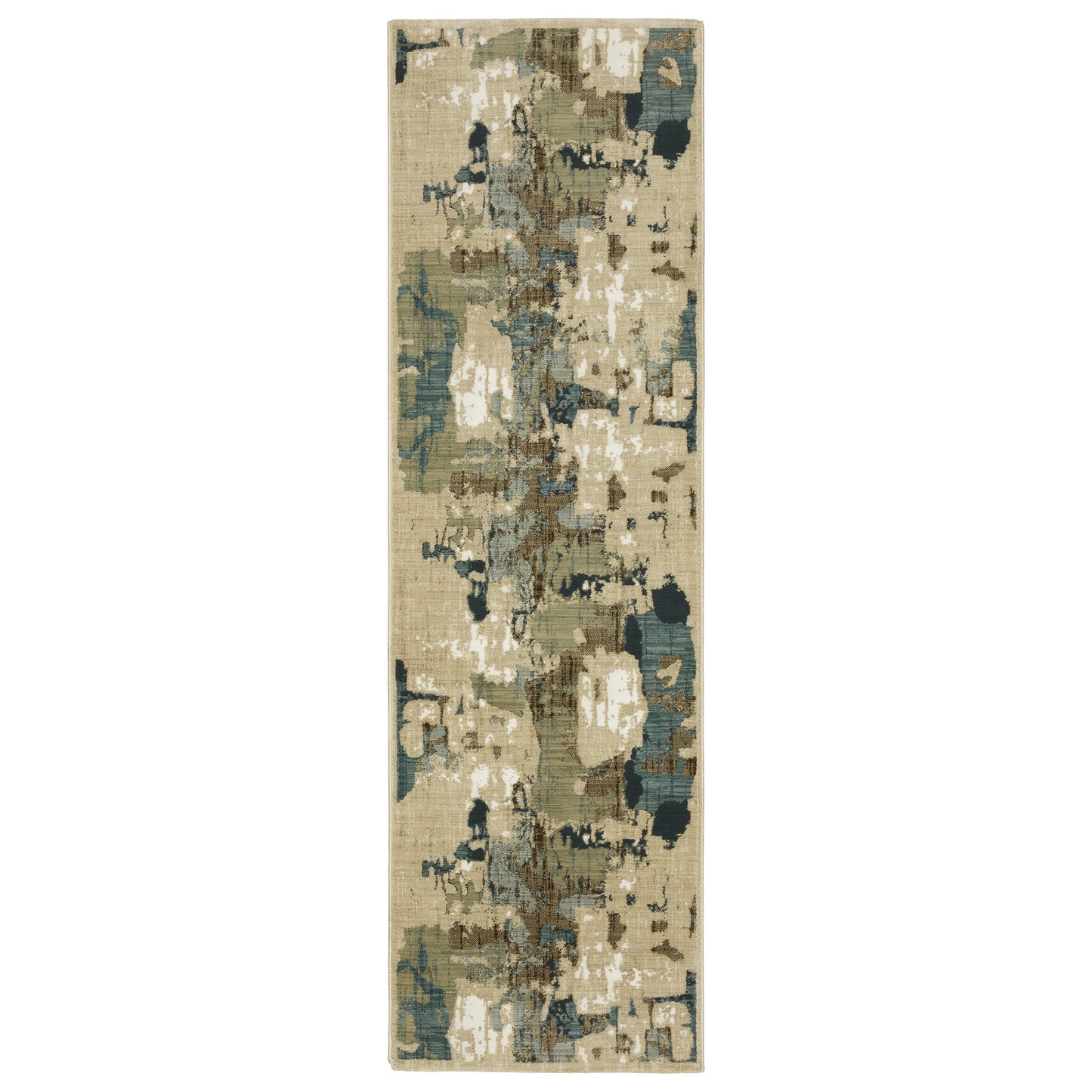 Reed RE11Q Beige Distressed Rug