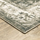 Savoy 28105 Charcoal Distressed Rug