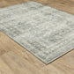 Savoy 28106 Blue Distressed Rug
