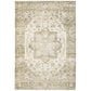 Savoy 28108 Green Distressed Rug