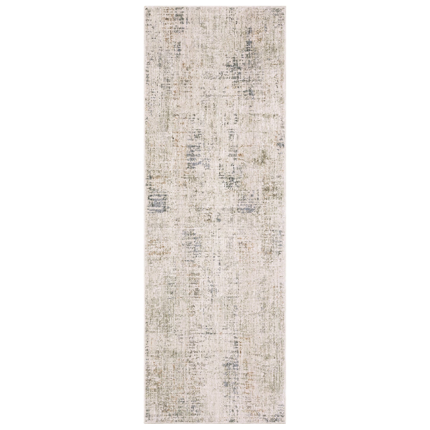 Soho Soh02 Beige/ Grey Distressed Abstract Rug