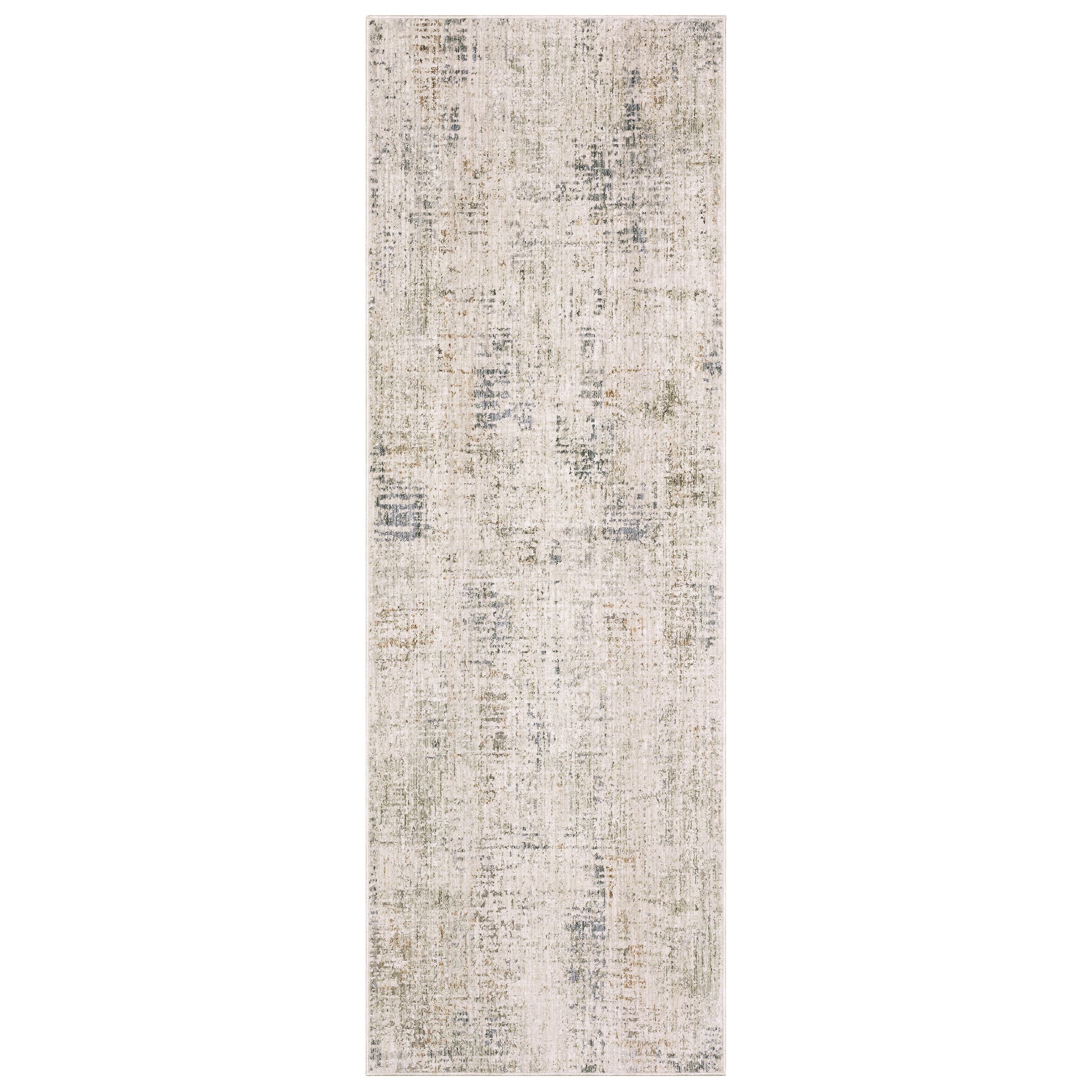 Soho Soh02 Beige/ Grey Distressed Abstract Rug