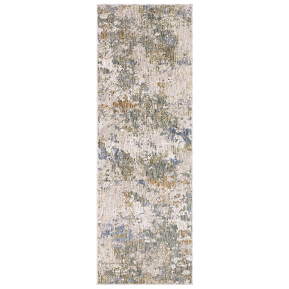 Soho Soh03 Beige/ Multi Abstract Rug