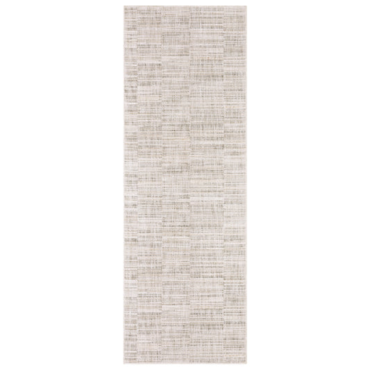 Soho Soh04 Beige/ Ivory Distressed Stripe Rug