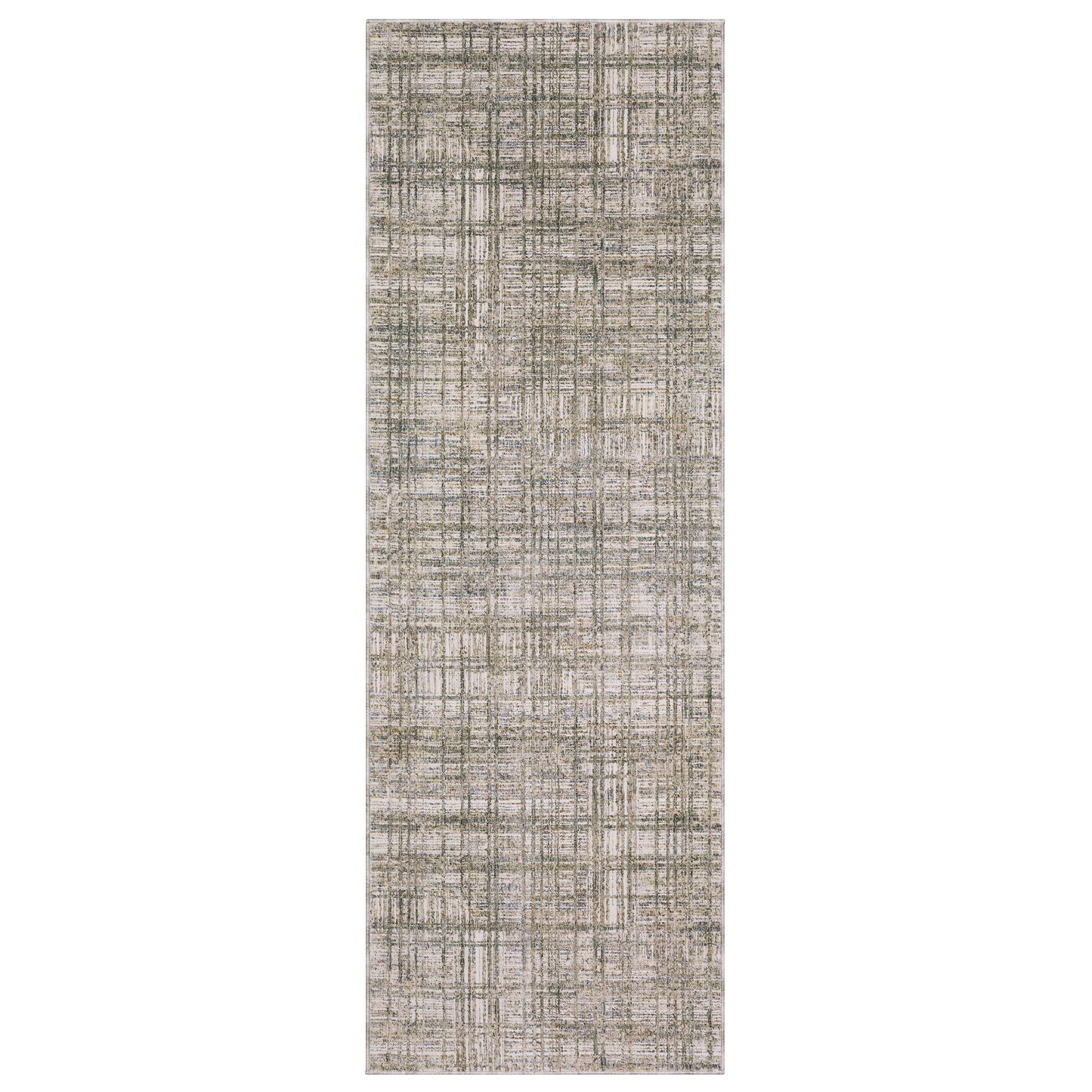 Soho Soh05 Beige/ Multi Distressed Abstract Rug