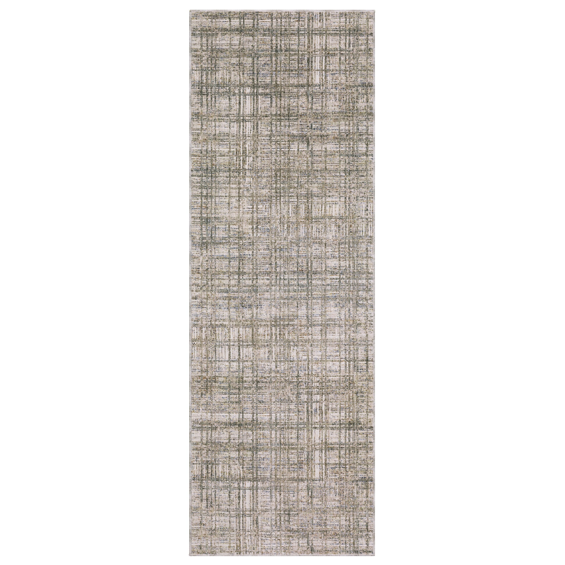 Soho Soh05 Beige/ Multi Distressed Abstract Rug