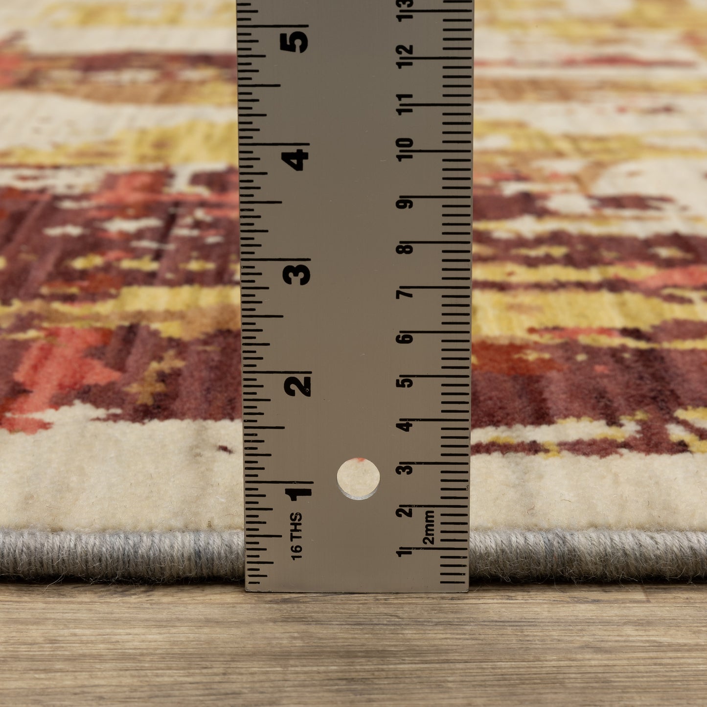 Soleri Abstract Beige/ Multi Cut Pile Rug