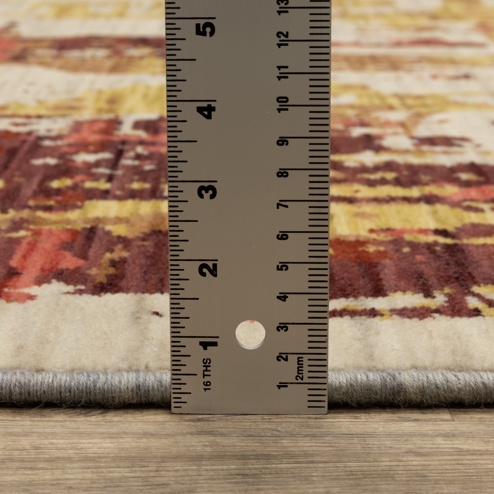 Soleri Abstract Beige/ Multi Cut Pile Rug