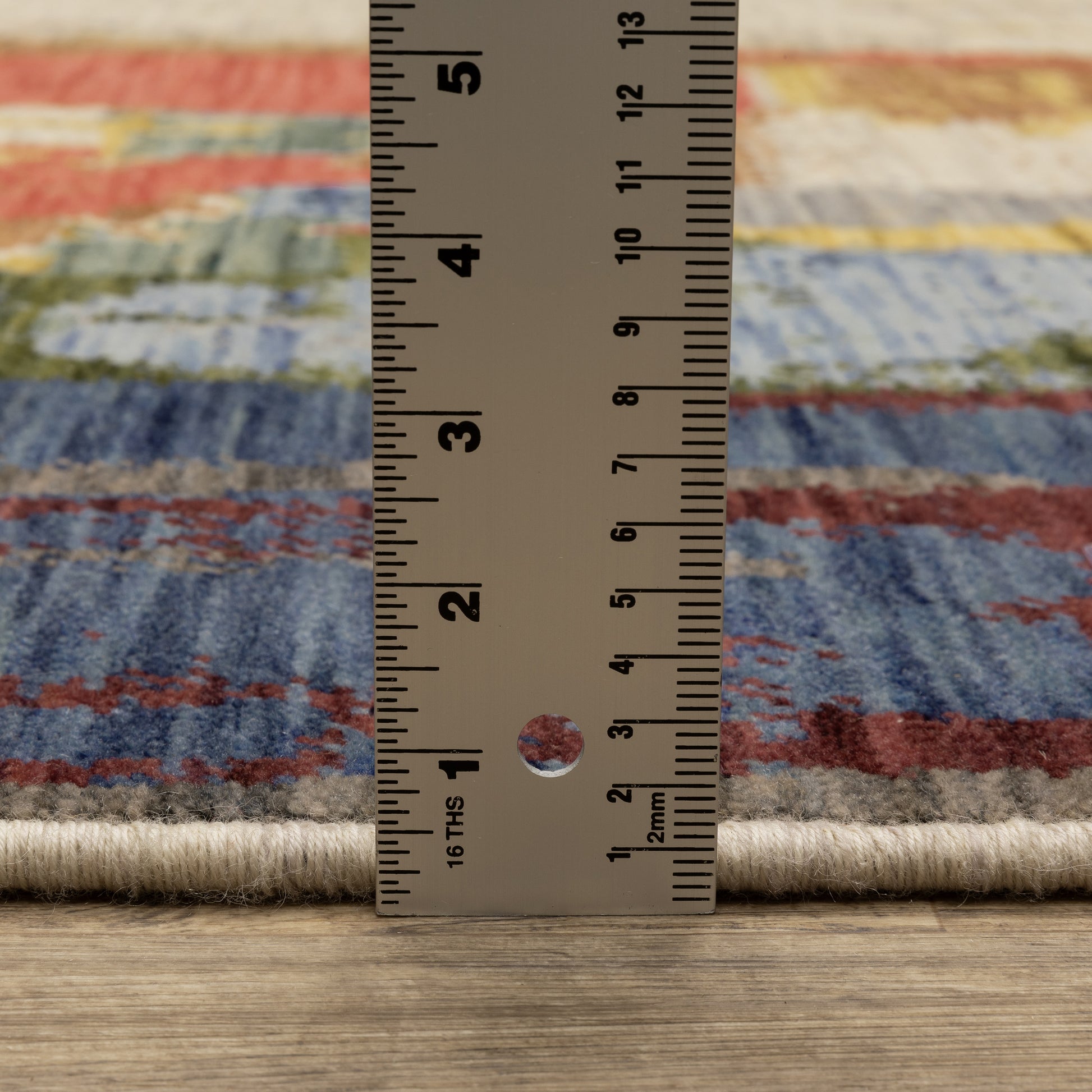Soleri Abstract Multi/ Pink Cut Pile Rug