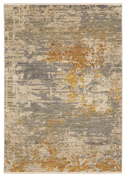 Soleri SOL03 Beige Abstract Rug