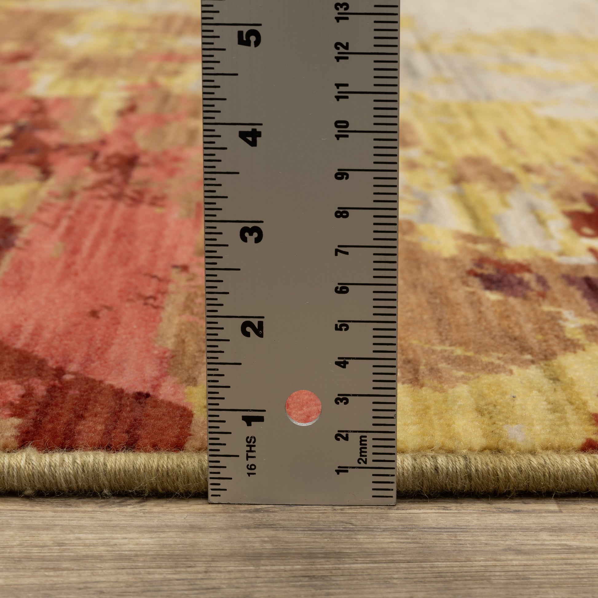 Soleri Abstract Beige/ Multi Cut Pile Rug