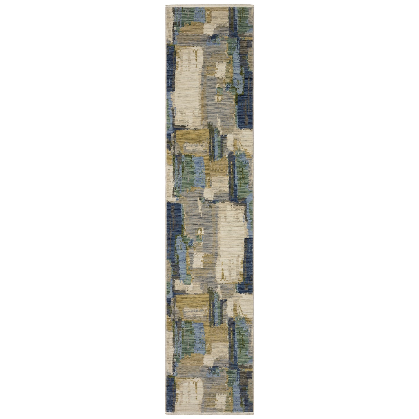 Soleri SOL05 Blue Abstract Rug