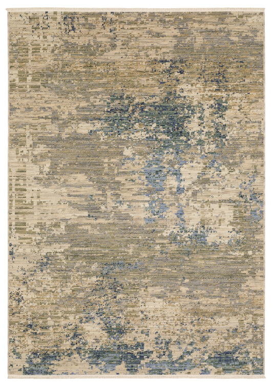 Soleri SOL07 Beige Abstract Rug