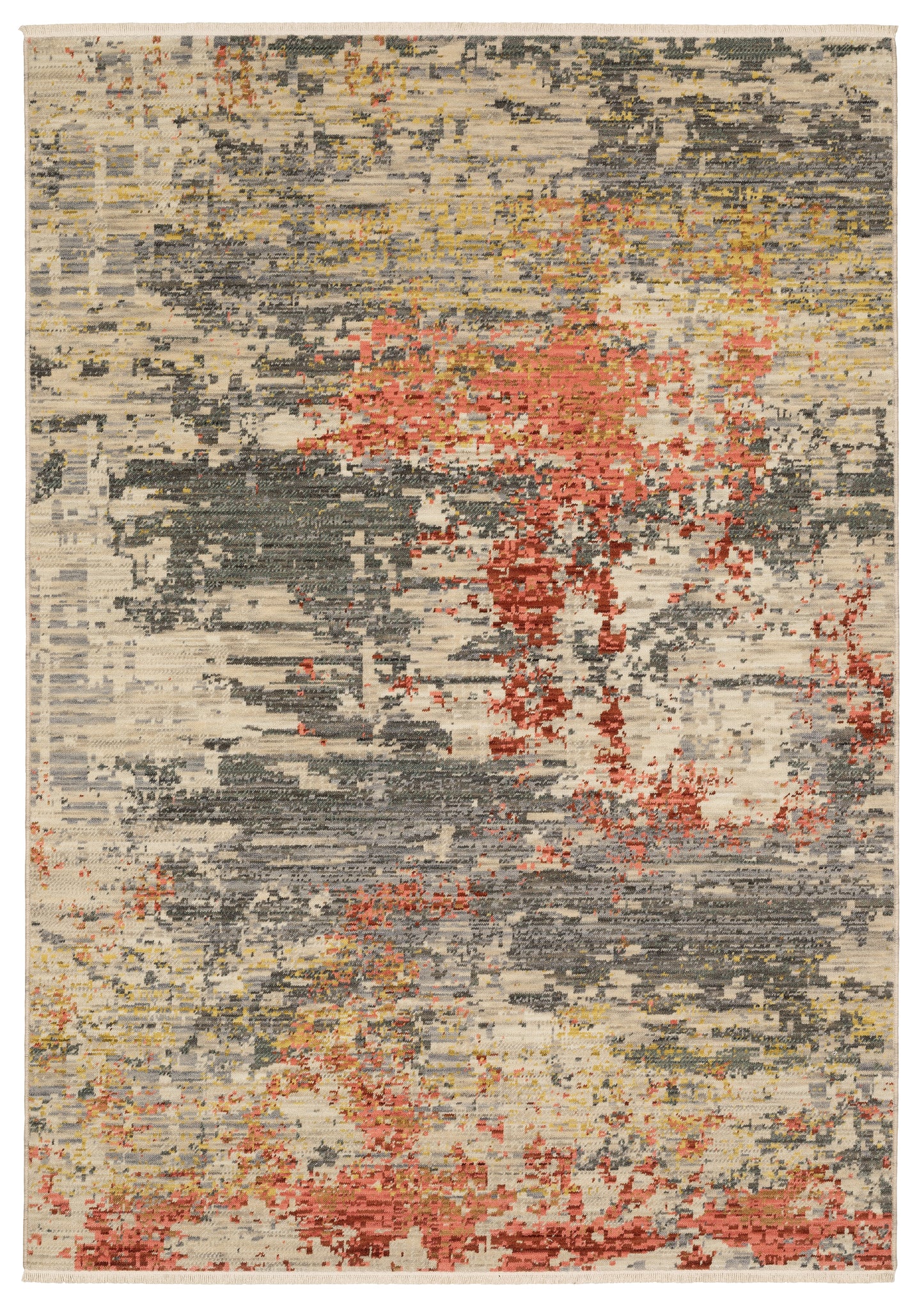 Soleri SOL10 Beige Abstract Rug