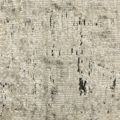Solstice Abstract Beige/ Black Mixed Pile Rug