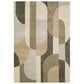 Strada STR02 Brown Geometric Rug