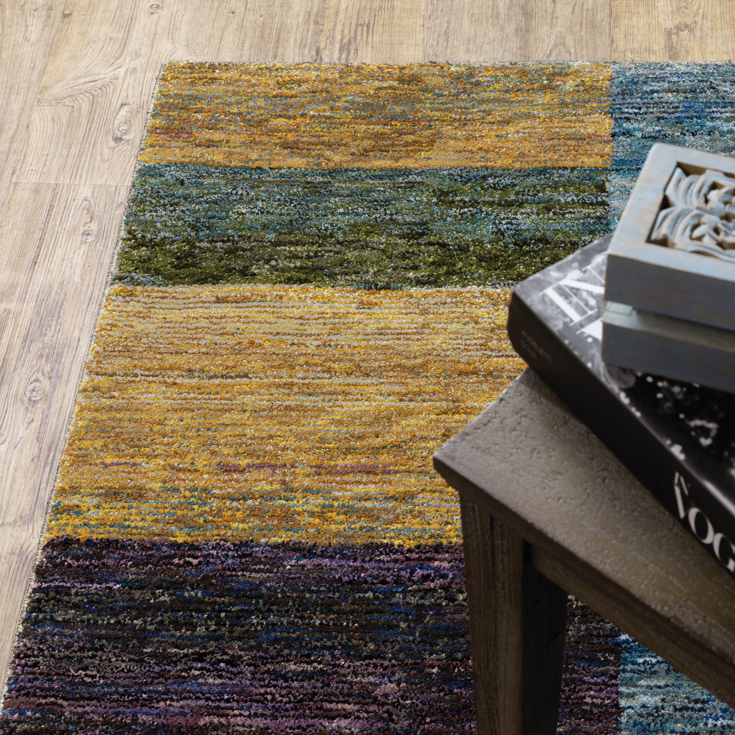 Strada Geometric Multi/ Multi Cut Pile Rug