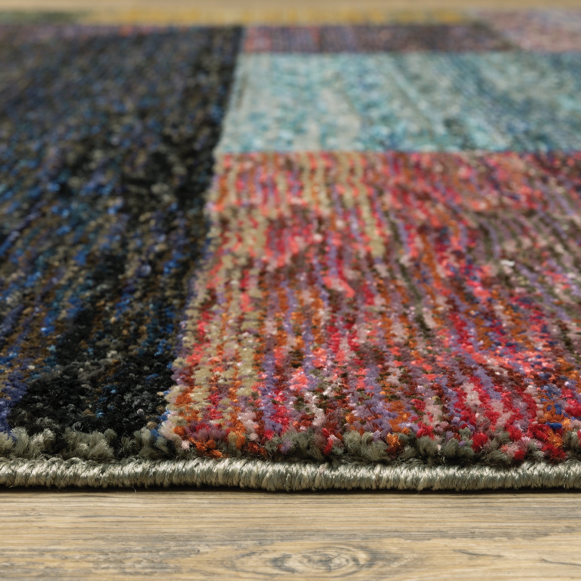 Strada Geometric Multi/ Multi Cut Pile Rug