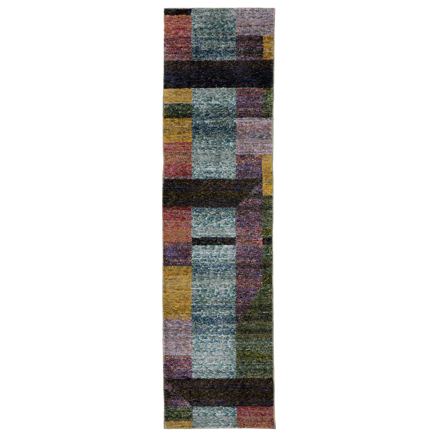 Strada STR04 Multi Geometric Rug