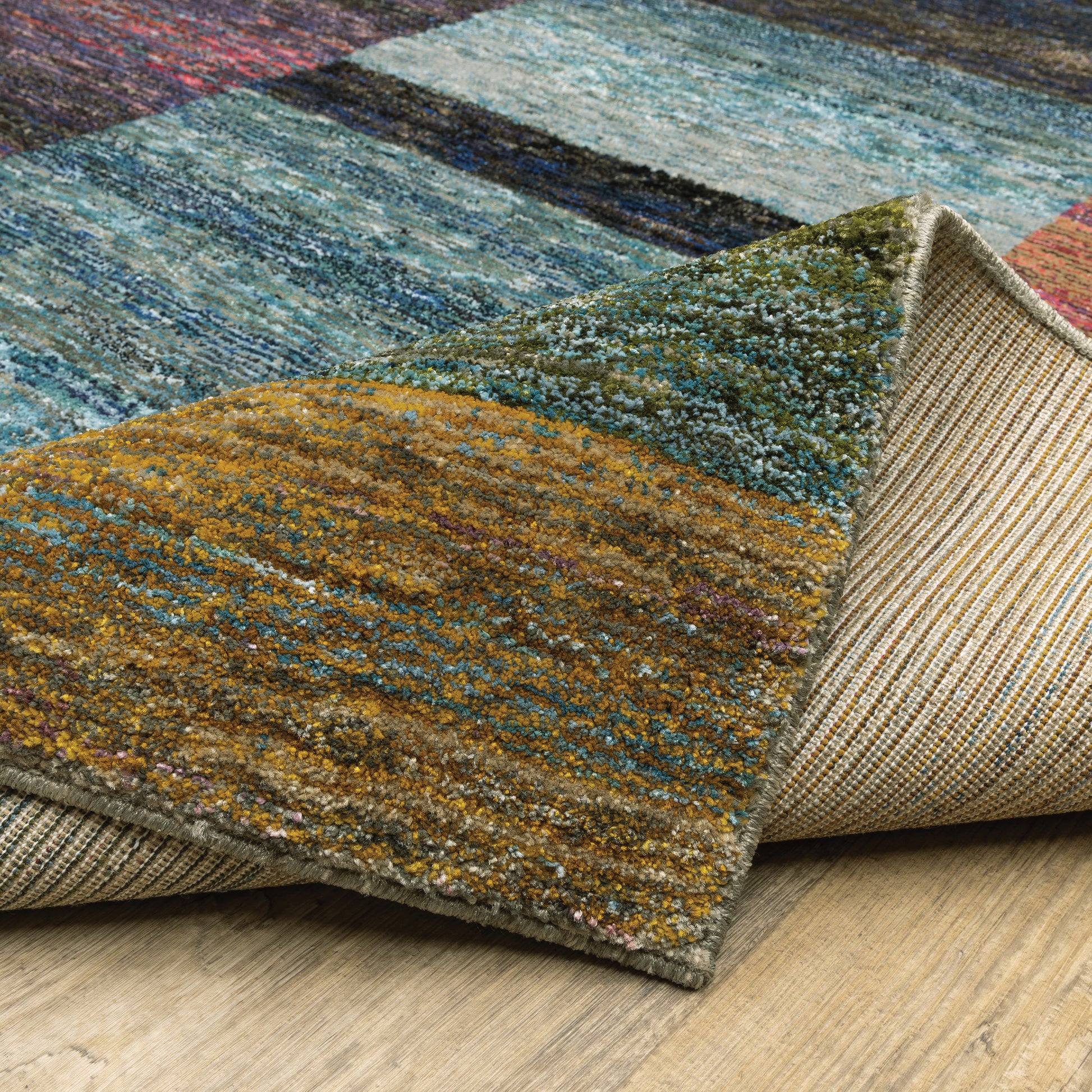 Strada Geometric Multi/ Multi Cut Pile Rug