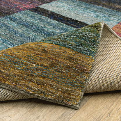 Strada Geometric Multi/ Multi Cut Pile Rug