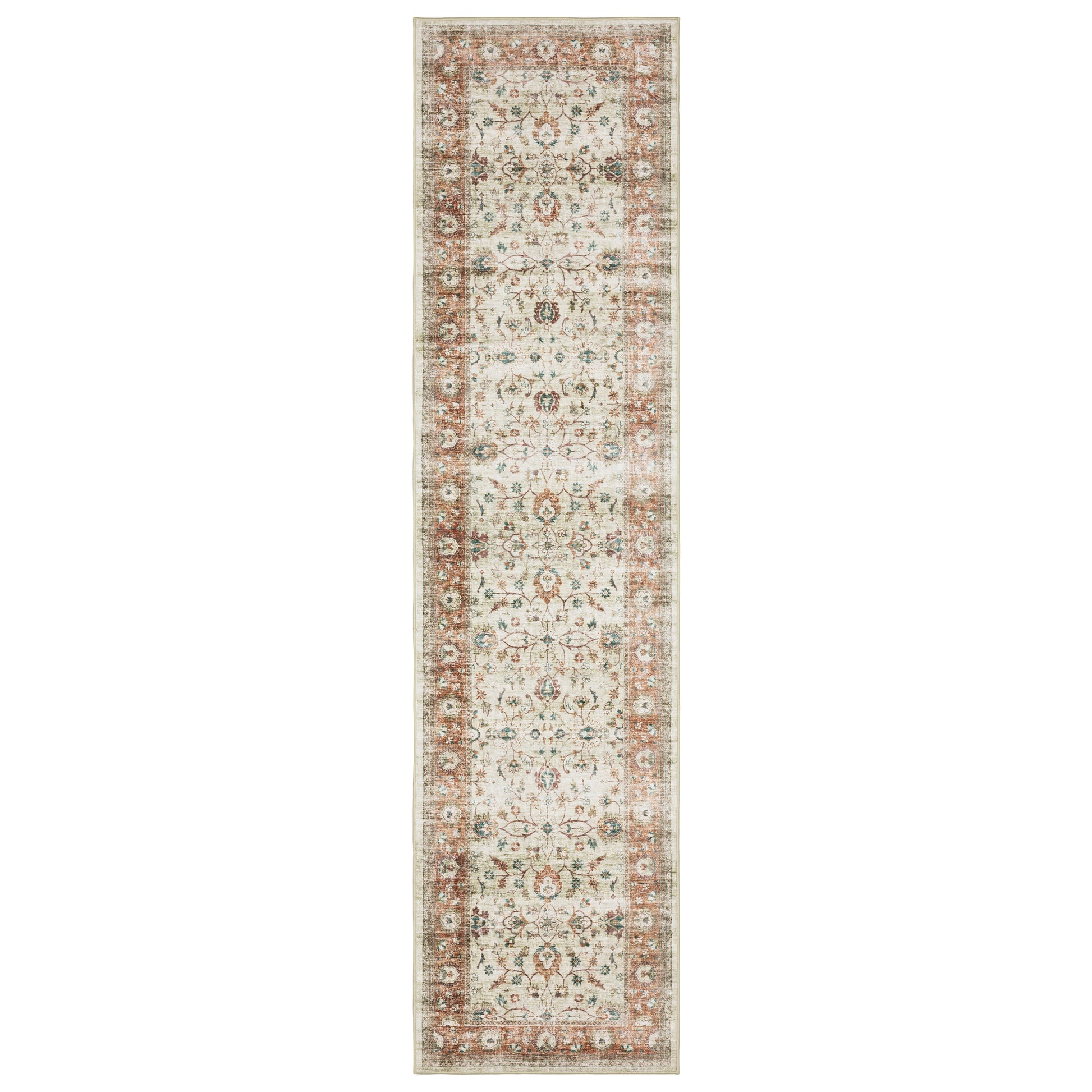 Sumter SUM03 Ivory Distressed Rug