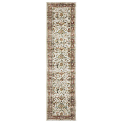 Sumter SUM05 Ivory Distressed Rug
