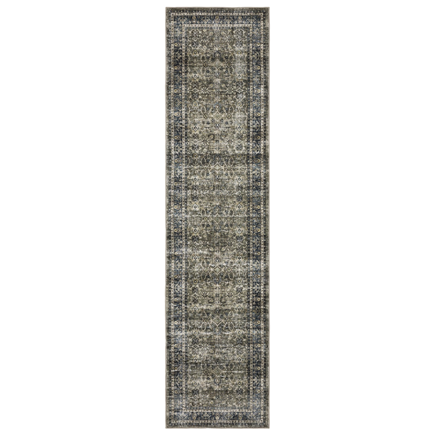 Sumter SUM06 Grey Distressed Rug