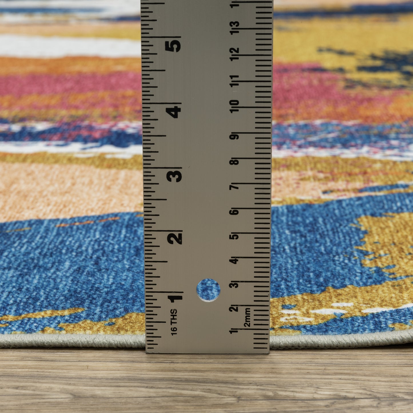Sumter Abstract Multi/ Multi Flat Weave Rug