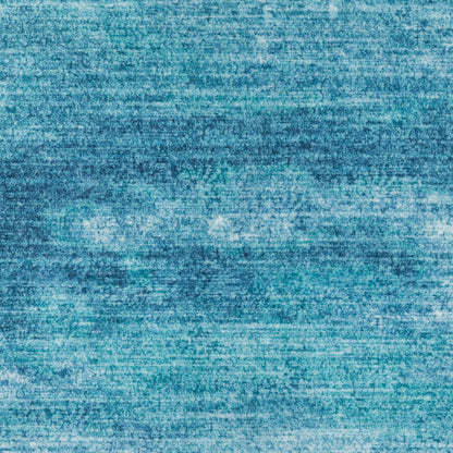 Sumter Abstract Blue/ Blue Flat Weave Rug